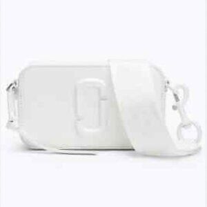Marc Jacobs Snapshot Bag in Moon White
